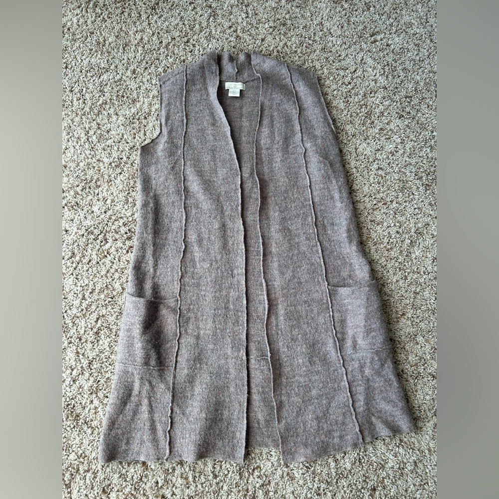St. Tropez Light Brown Cardigan Sweater